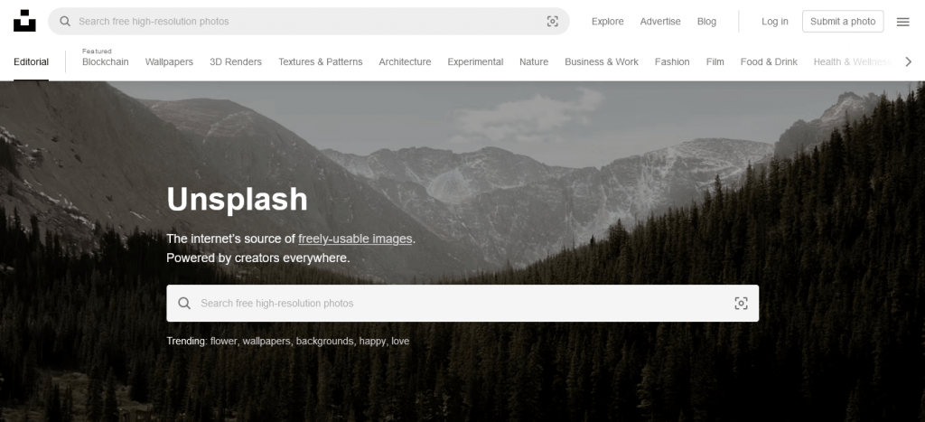 Unsplash 5 سایت دانلود عکس با کیفیت بسیار بالا و رایگان